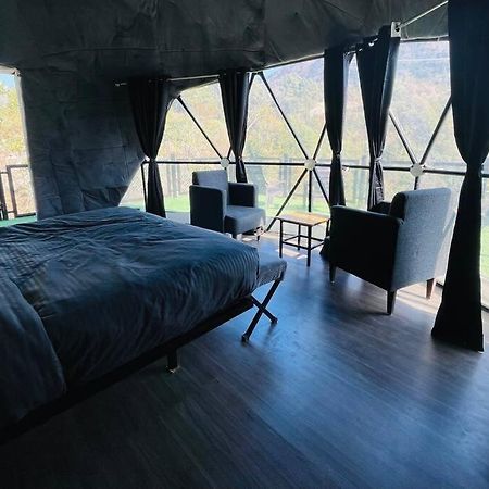 Bhīm Tāl Gadeni Stays - Glamping Dome At Nainital المظهر الخارجي الصورة