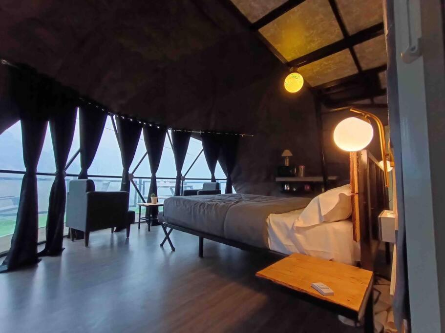 Bhīm Tāl Gadeni Stays - Glamping Dome At Nainital المظهر الخارجي الصورة
