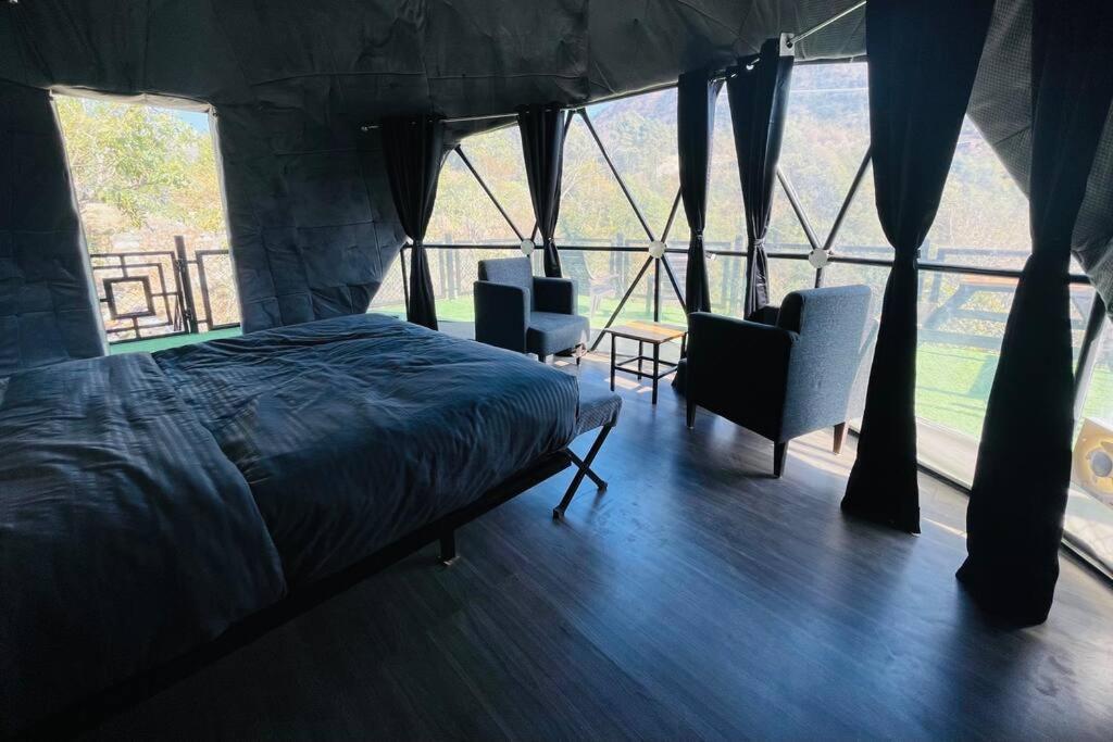 Bhīm Tāl Gadeni Stays - Glamping Dome At Nainital المظهر الخارجي الصورة
