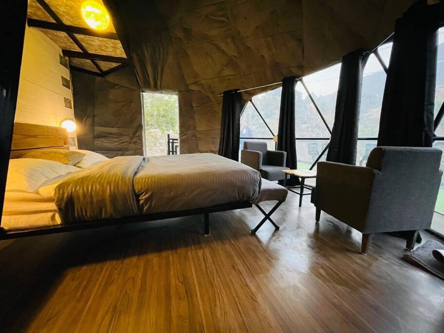 Bhīm Tāl Gadeni Stays - Glamping Dome At Nainital المظهر الخارجي الصورة
