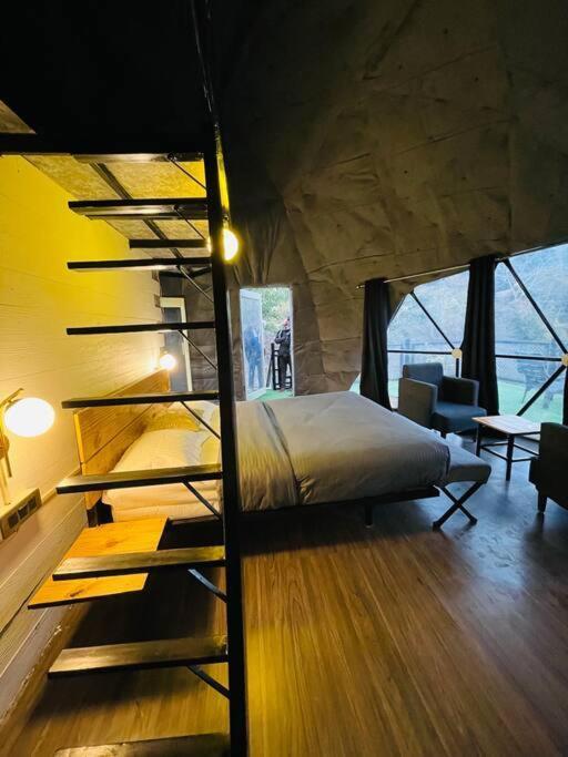 Bhīm Tāl Gadeni Stays - Glamping Dome At Nainital المظهر الخارجي الصورة